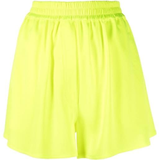 Alex Perry shorts con vita elasticizzata - giallo