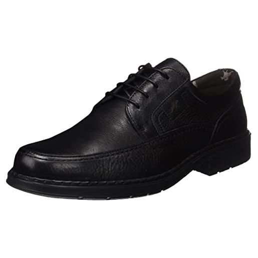 Fluchos clipper, scarpe stringate derby uomo, nero (negro 000), 40 eu