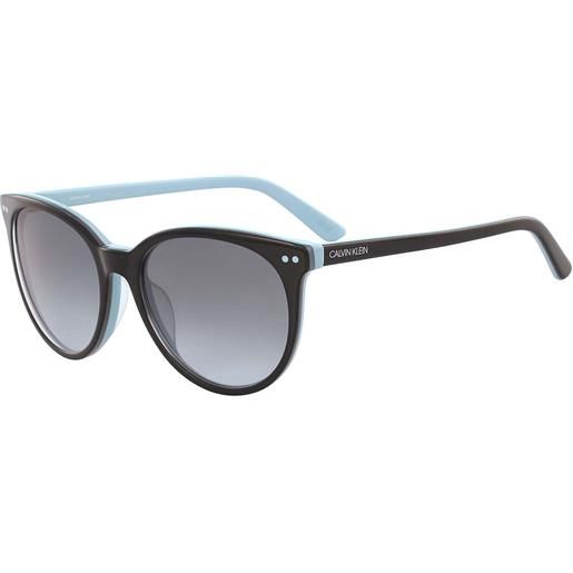 Calvin Klein occhiali da sole Calvin Klein neri forma tonda 380275518004