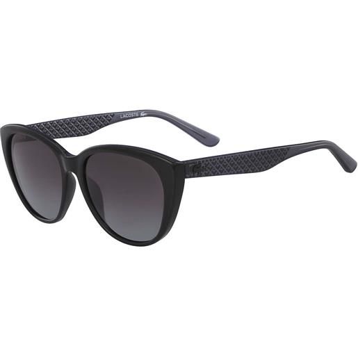 Lacoste occhiali da sole Lacoste neri forma ovale 320205417001