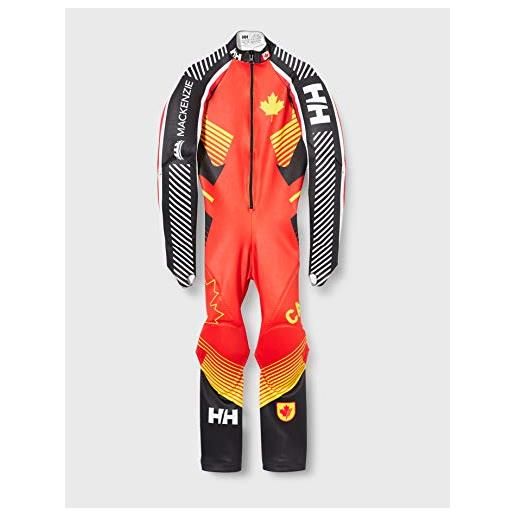 Helly Hansen jr speed gs anzug, abito bambini, can alert red, 8