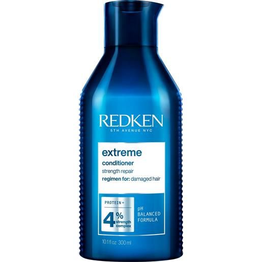 Redken balsamo rinforzante per capelli danneggiati extreme (fortifier conditioner for distressed hair) 300 ml - new packaging