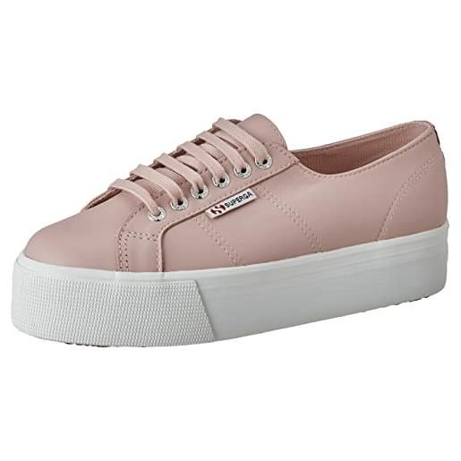 Superga 2790 lamew - scarpe da ginnastica basse donna, grigio (grey silver 031), 38 eu, pair