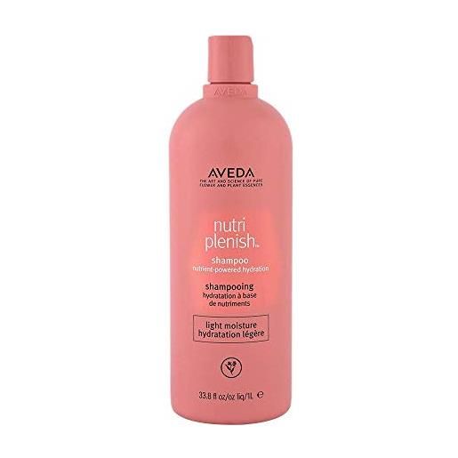 Aveda nutri plenish light moisture shampoo 1000ml - shampoo idratante leggero capelli fini