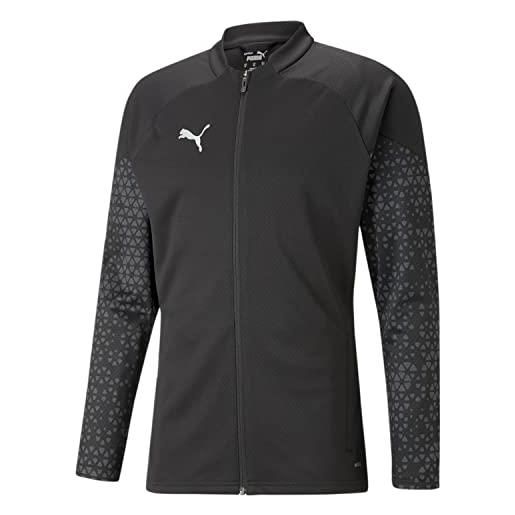 PUMA teamcup-giacca da allenamento, maglia uomo, piatto grigio medio, xxl