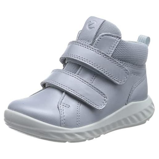 ECCO sp. 1 lite infant-reggiseno per caviglia, stivali alla moda bimba 0-24, air metallic air, 24 eu