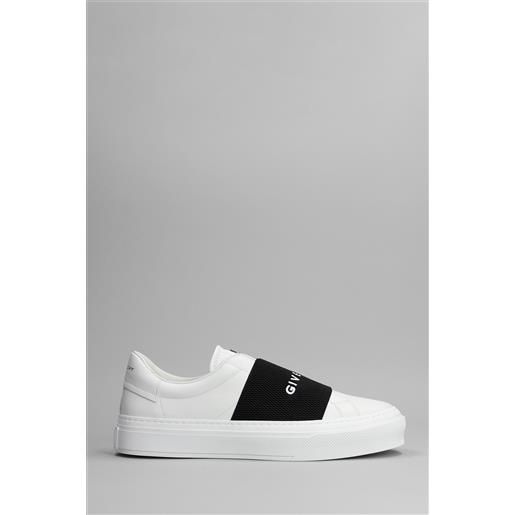 Givenchy sneakers city court in pelle bianca