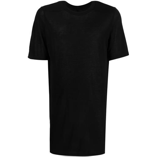 Rick Owens t-shirt con dettaglio cuciture - nero