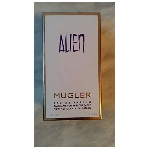 Mugler alien, profumo spray da donna, da 60 ml [etichetta in lingua italiana non garantita]