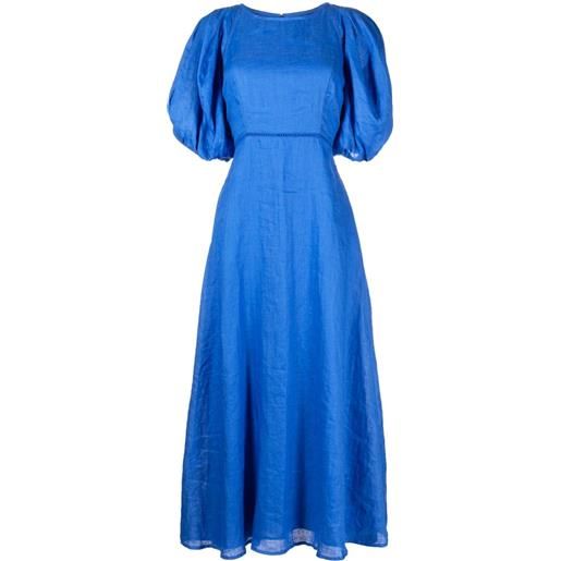 Faithfull the Brand abito lungo valerina - blu