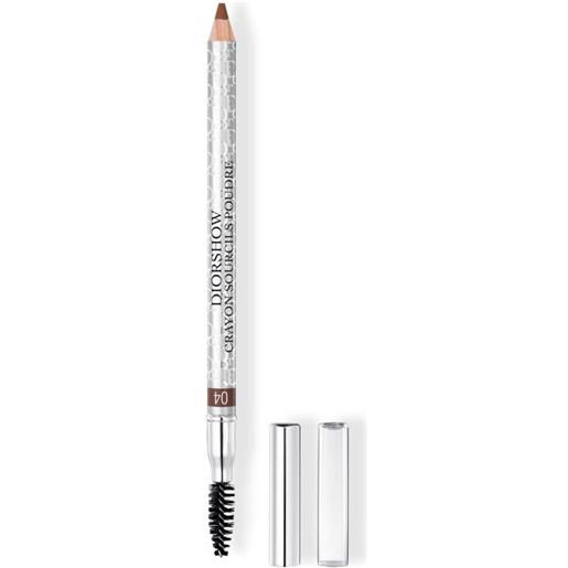 DIORshow crayon sourcils poudre - matita per sopracciglia waterproof - finish naturale - temperino incluso 04 - auburn