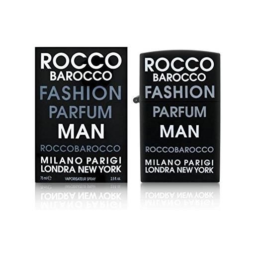 Rocco Barocco fashion parfum man roccobarocco profumo uomo edt eau de toilette spray 75 ml