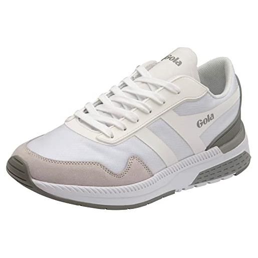 Gola atomica, scarpe per jogging su strada donna, bianco/grigio, 40 eu