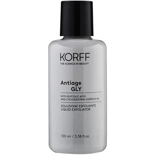 Korff soluzione esfoliante antiage con acido glicolico 100ml Korff