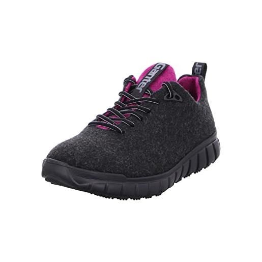 Ganter evo damen-h, scarpe da ginnastica donna, nero/rosa, 39 eu
