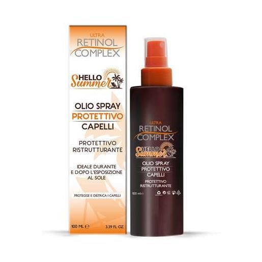 RETINOL COMPLEX retinol sole - olio spray protettivo capelli hello summer 100ml