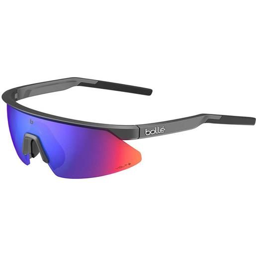 Bolle micro edge polarized sunglasses nero volt-ultraviolet/cat3