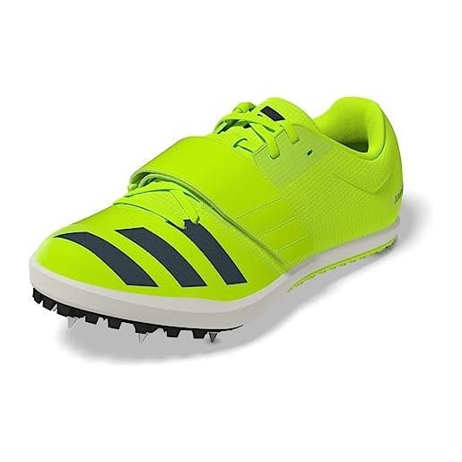 adidas jumpstar, shoes-low (non football) uomo, lucid lemon/arctic night/core black, 49 1/3 eu