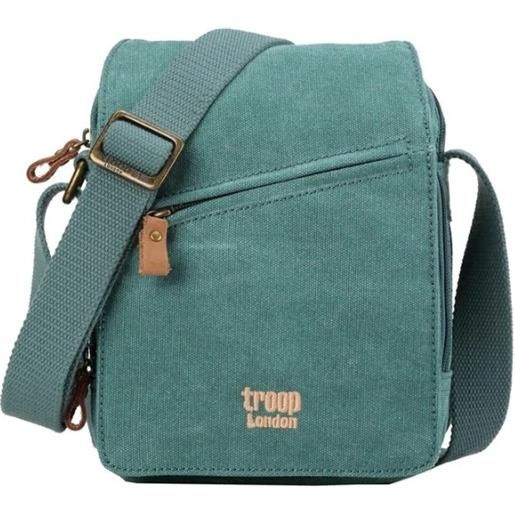 Troop London borsello a tracolla Troop London classic canvas tourquoise