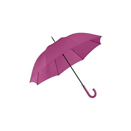 Samsonite rain pro - ombrello auto aperto, 87 cm, viola (light plum), viola (light plum), ombrelli