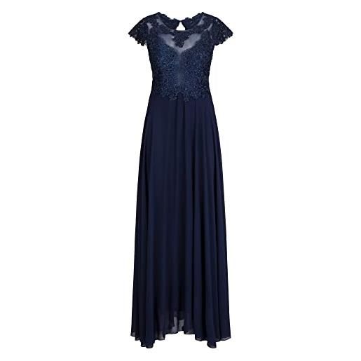 ApartFashion vestito da sera dress, blu navy, xs donna