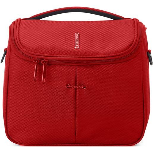 Roncato ironik 2.0 beauty case 28x24x17 cm - rosso