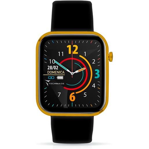 Techmade smartwatch hava black gold