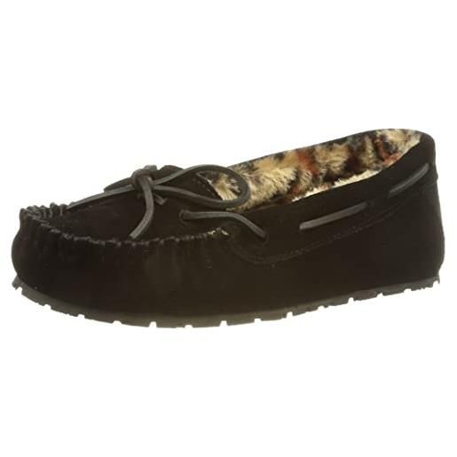 Sperry Top-Sider pantofola reina, donna, nero leopardato, 38.5 eu