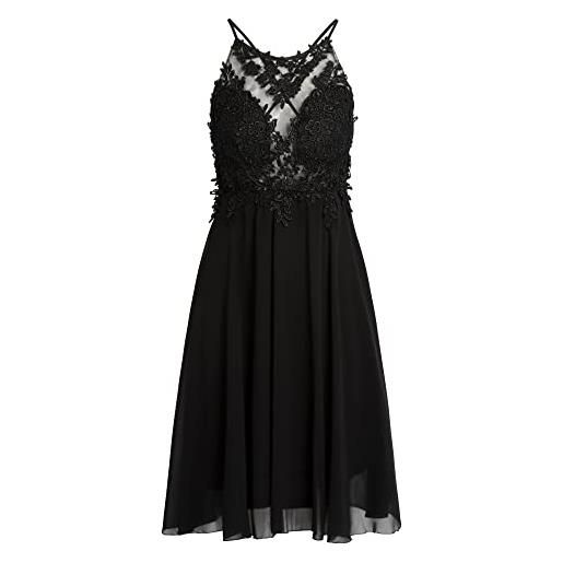 APART Fashion vestito da cocktail dress, nero, l donna