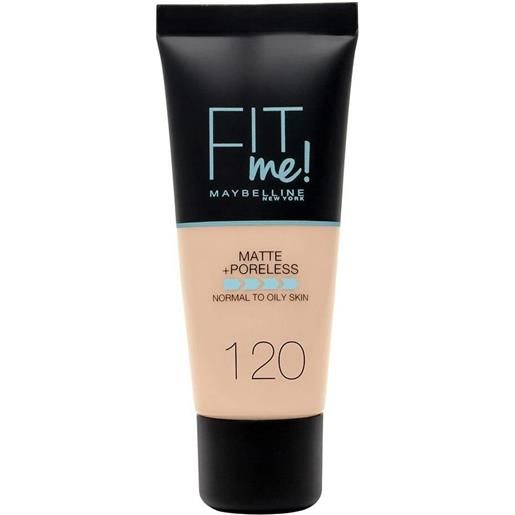 Maybelline fit me matte & poreless 120 classic ivory 30ml