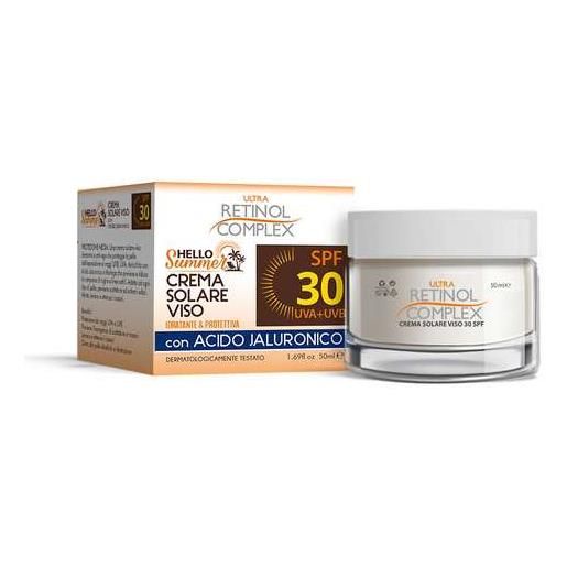 RETINOL COMPLEX crema solare viso con acido jaluronico spf30 ml. 50