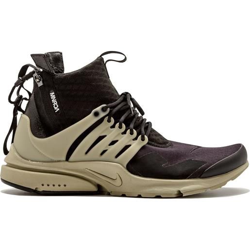 Nike sneakers air presto mid / acronym - nero