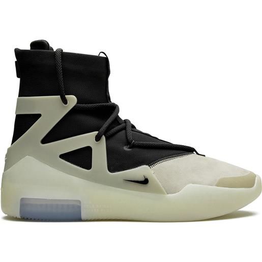 Nike sneakers air fear of god 1 string/the question - nero