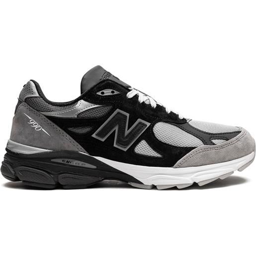 New Balance sneakers 990v3 dtlr greyscale - nero