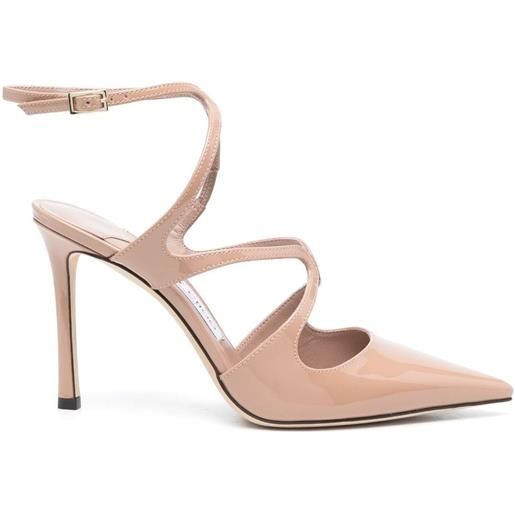 Jimmy Choo pumps azia a punta 100mm - rosa