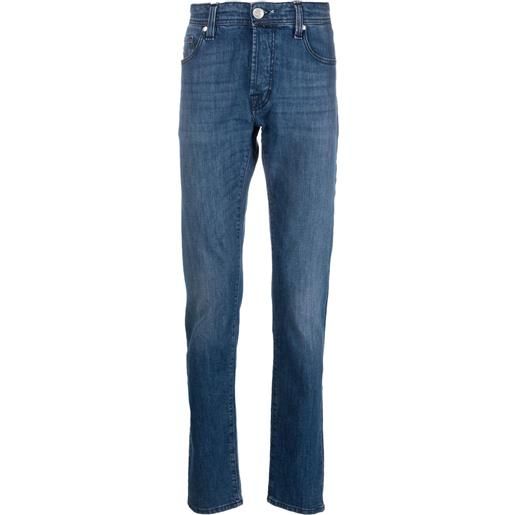 Sartoria Tramarossa jeans dritti leonardo d214 - blu