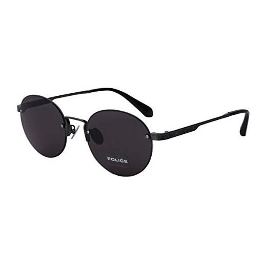 Police splb27 sunglasses, ruthenium/grey, one size unisex