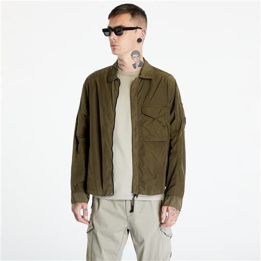 C.P. Company chrome-r zipped overshirt ivy green