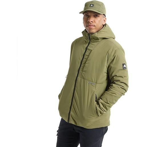 Burton multipath insulated jacket verde m uomo