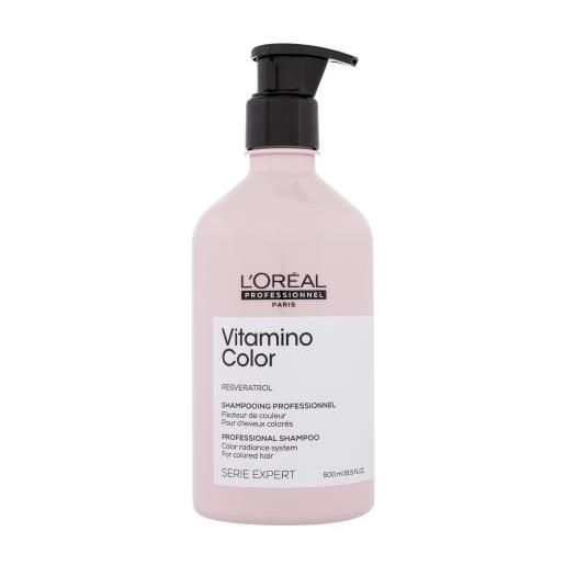 L'Oréal Professionnel vitamino color resveratrol 500 ml shampoo per capelli colorati per donna