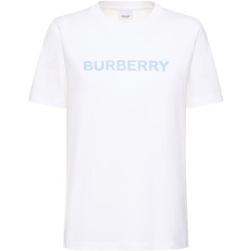 BURBERRY t-shirt margott in jersey con logo