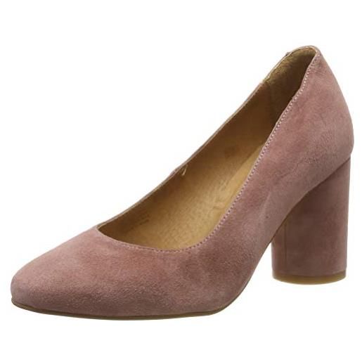 L'Intervalle anyl, scarpe col tacco punta chiusa donna, rosa (pink suede 015), 38 eu