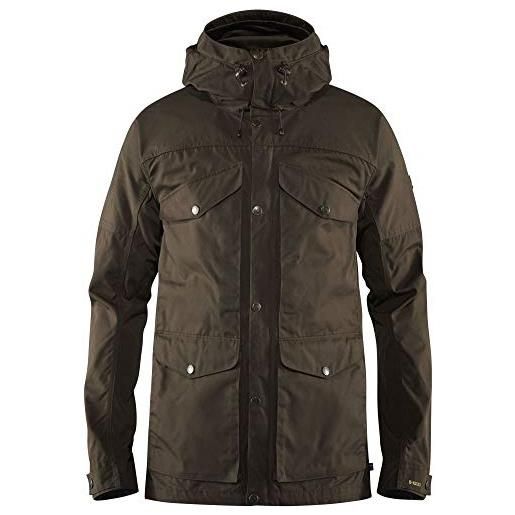 Fjällräven vidda pro jacket m, giacca sportiva uomo, grigio (dark grey/black), l