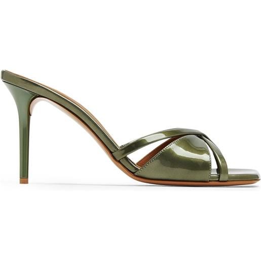 Malone Souliers mules penn cut-out - verde