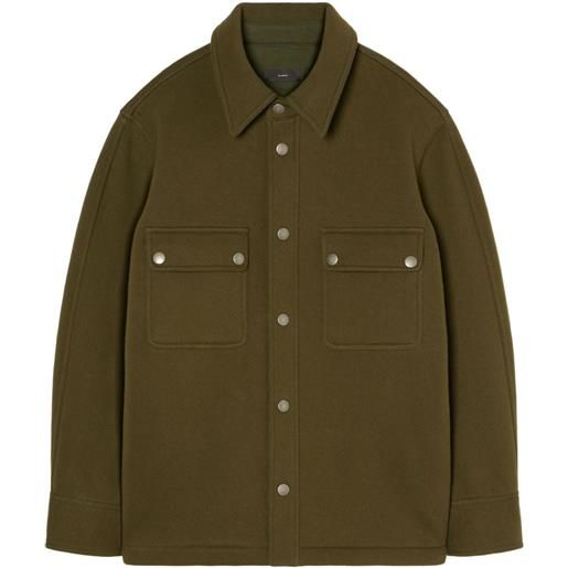 Alanui giacca-camicia oversize - verde
