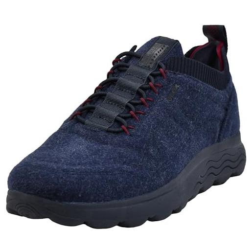 Geox u spherica b, sneakers uomo, blu (navy), 40 eu