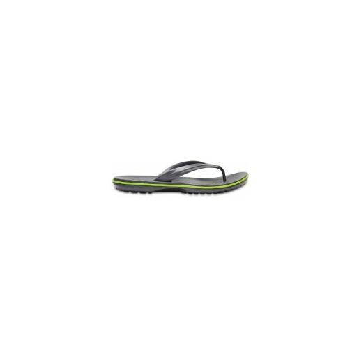 ARTCRAFTS INTERNATIONAL SpA crocs crocband flip unisex graphite volt green taglia 9 mis 42-43