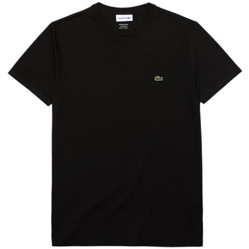 LACOSTE t-shirt classic in pima uomo black