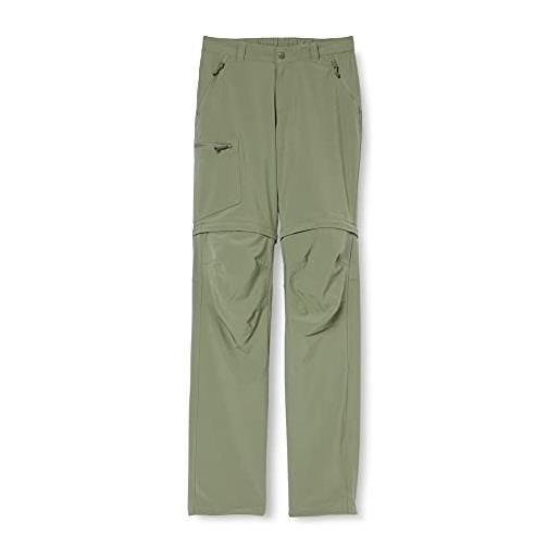 Columbia pantaloni convertibili da uomo, triple canyon convertible pant, poliestere, verde(cypress), taglia us: w28/l34/ (eu w38/l34), 1711691