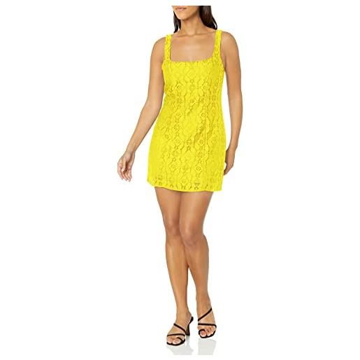 Desigual vest_newcastle 8035 dress, giallo, l donna